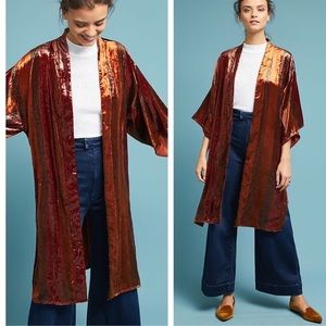 Velvet Anthropologie kimono